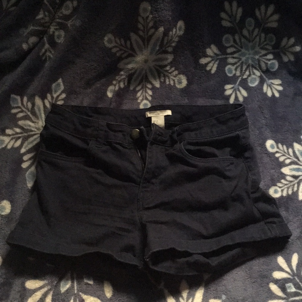 Navy blue H&M shorts